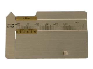 Card micrometer caliper