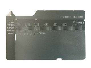 Card Micrometer Caliper